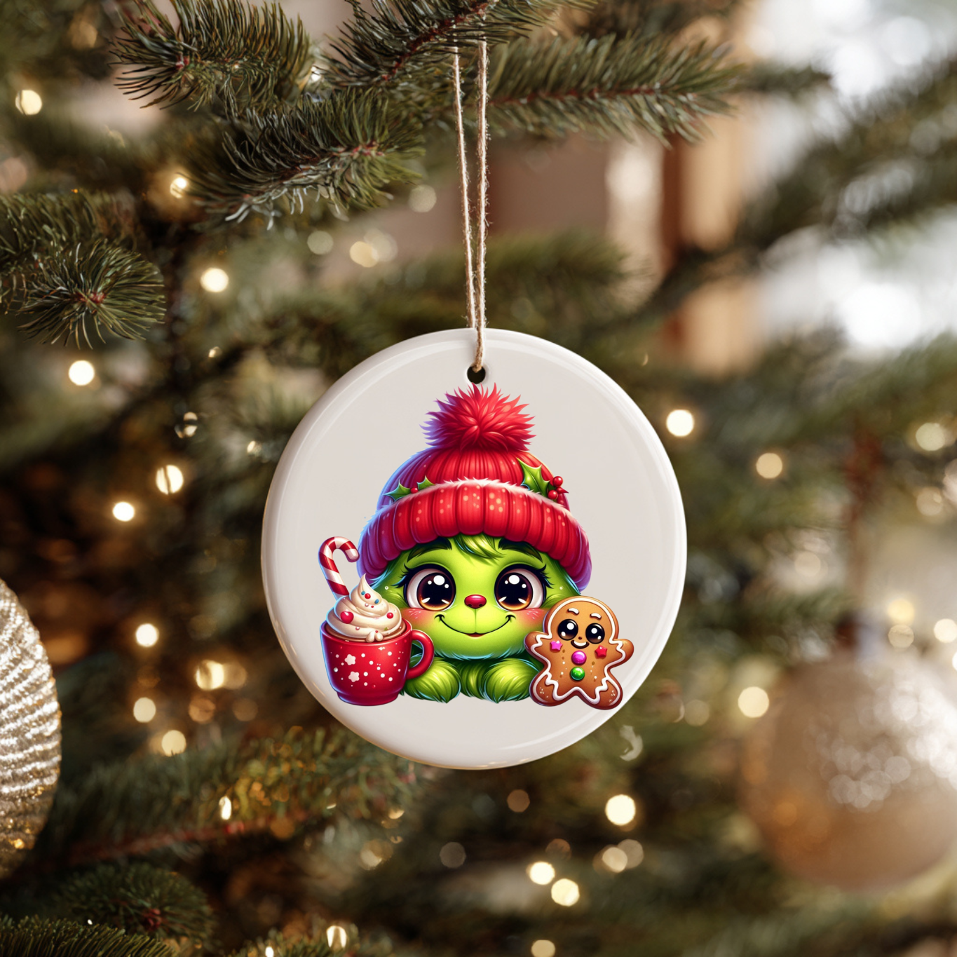 Cute Christmas Character Ornament-Pick Your Favorite