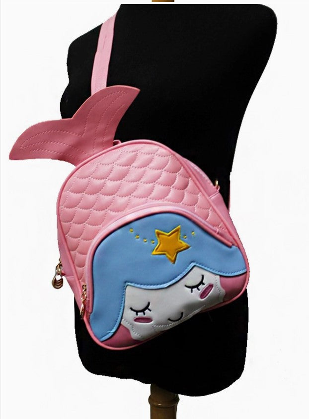 Quilted Mini Mermaid Back Pack