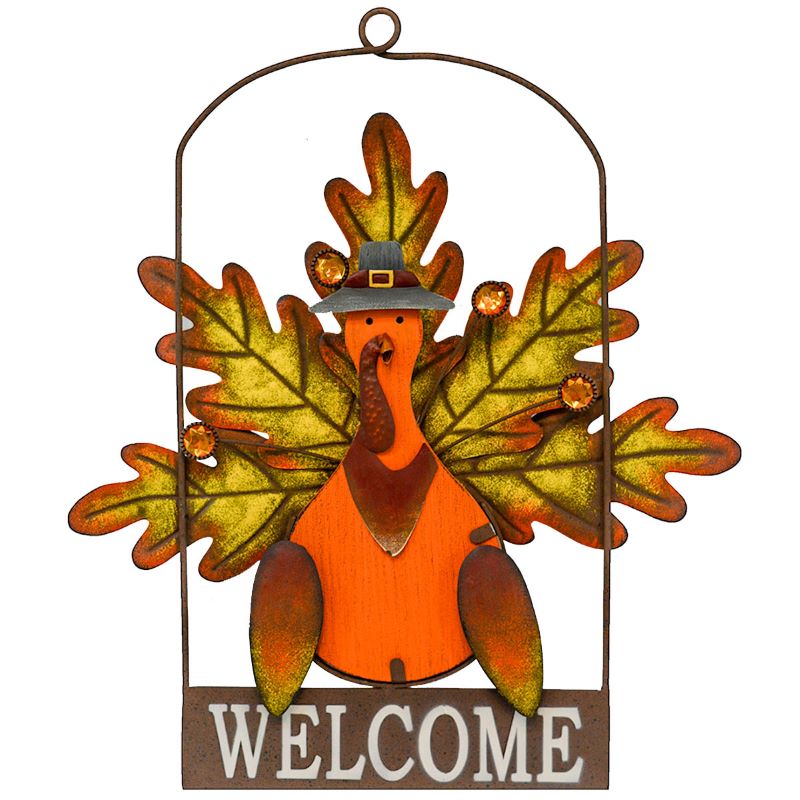Welcome Turkey Hanging Sign