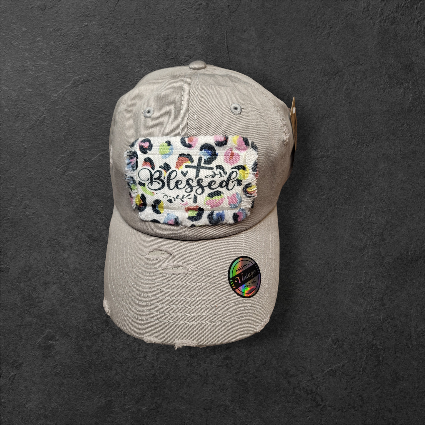 Blessed Patch Vintage Ball Cap