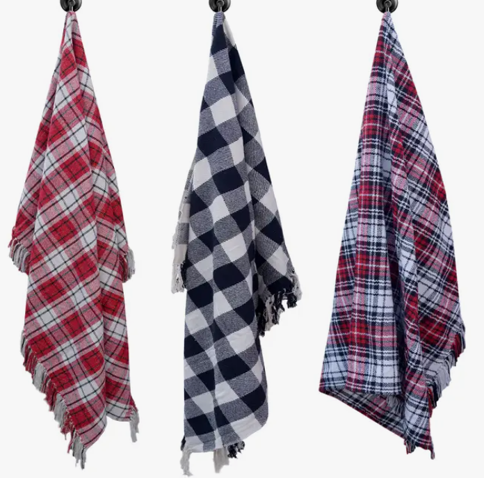 Christmas Jacquard Cotton Throw Blanket