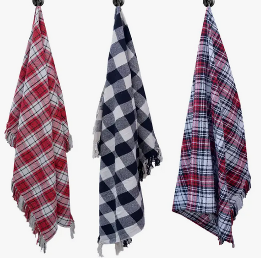 Christmas Jacquard Cotton Throw Blanket