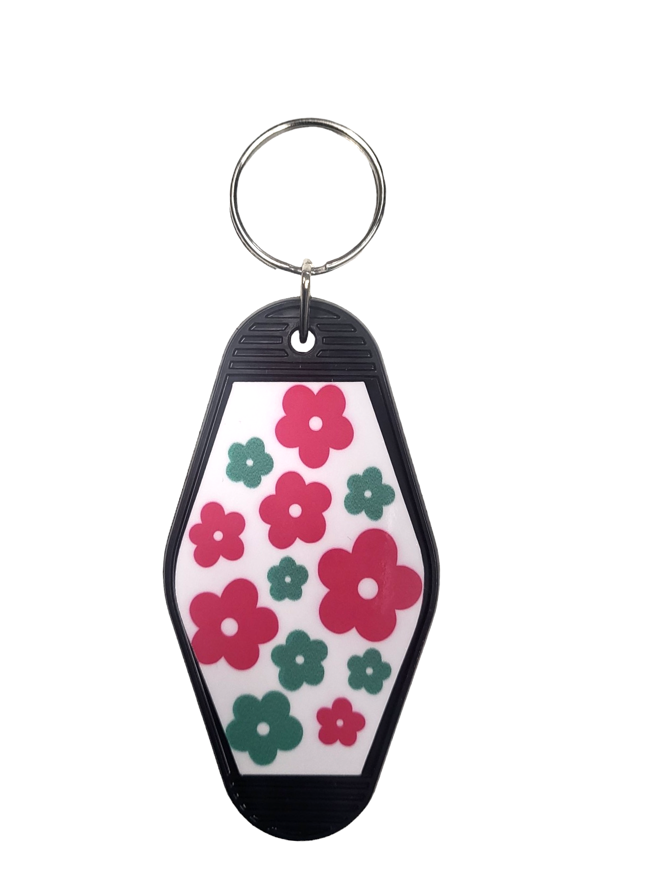 Retro Daisy Motel Key Chain