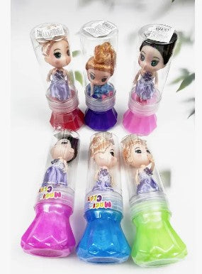 Glitter Mud Slime With Doll Figure