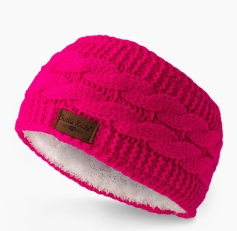 Brit's Knits Hot Pink Headwarmer
