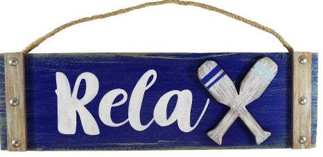 Relax Rope Sign