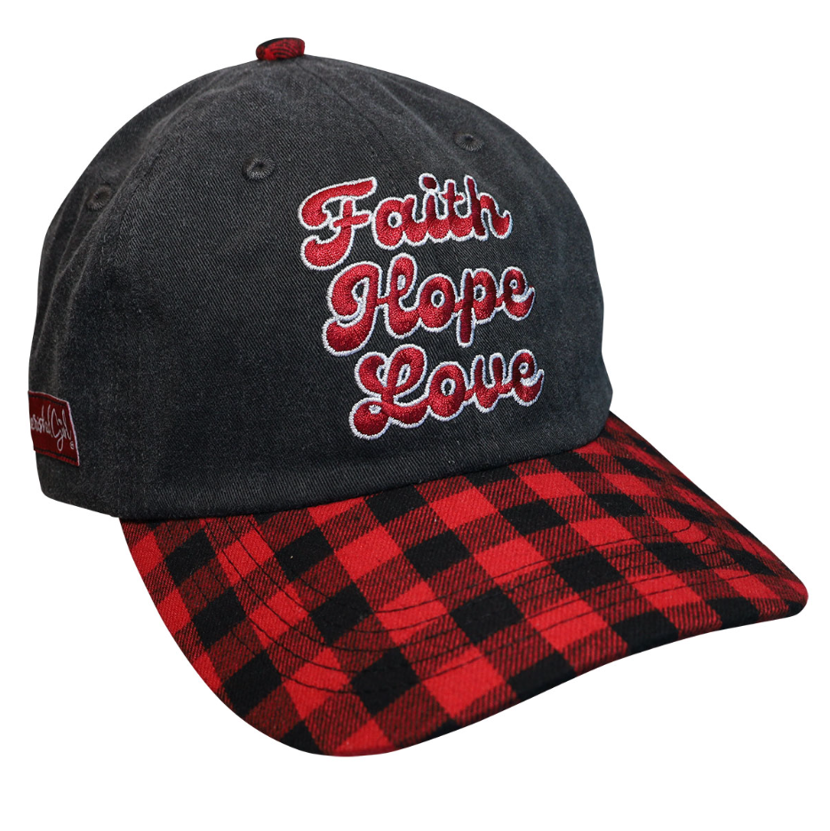 Cherished Girl Faith Hope Love Cap