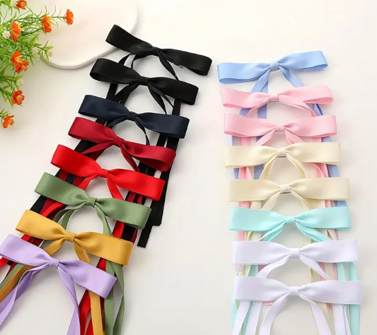 Elegant Minimalist Bow Hair Clip Bow