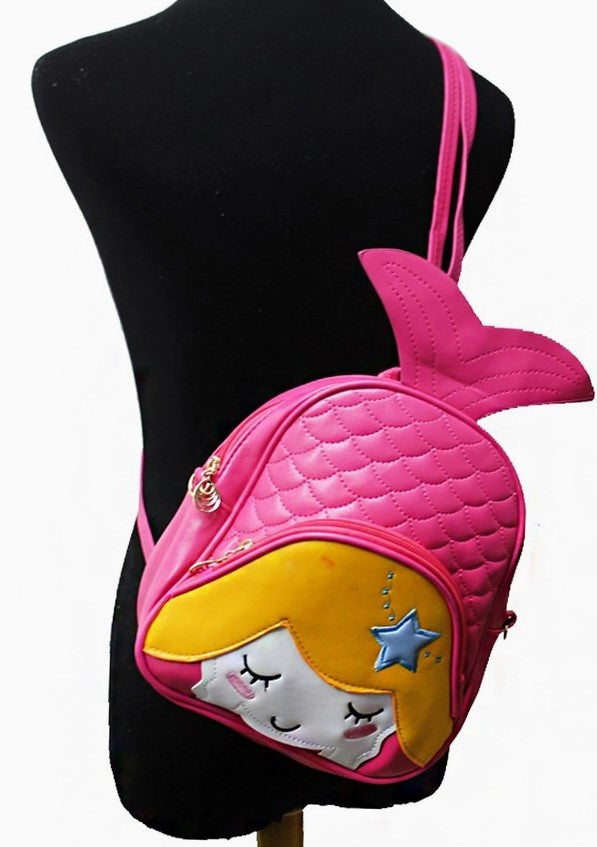 Quilted Mini Mermaid Back Pack