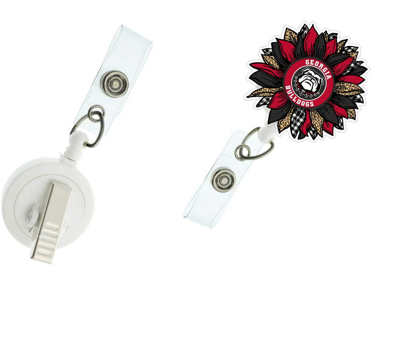 Sports Sunflower Badge Reel