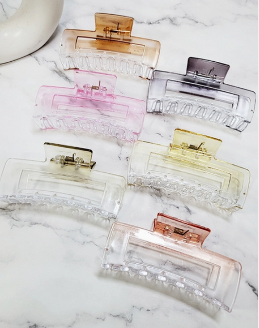 Iridescent Hair Claw Clip