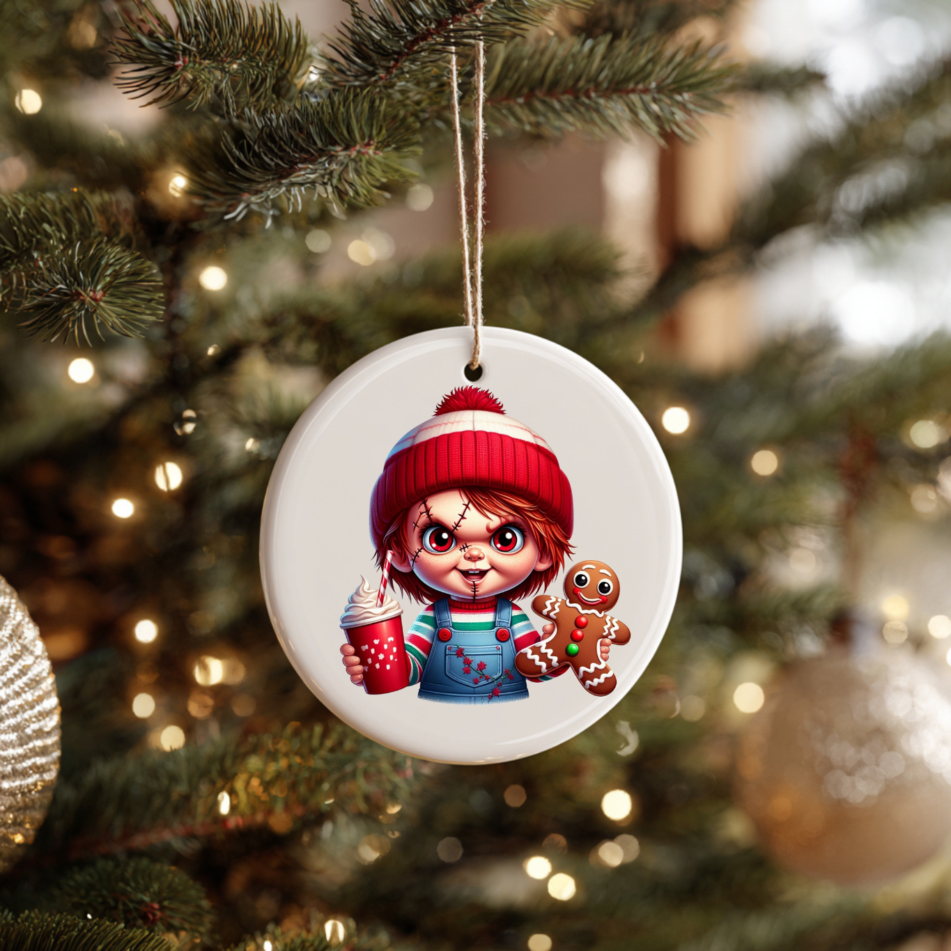 Cute Christmas Character Ornament-Pick Your Favorite
