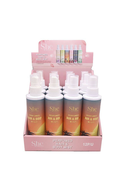 Makeup She BM01 Perfumed Hair & Body Mist Coconut