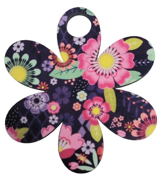 Floral Flirtation MDF Tumbler Topper