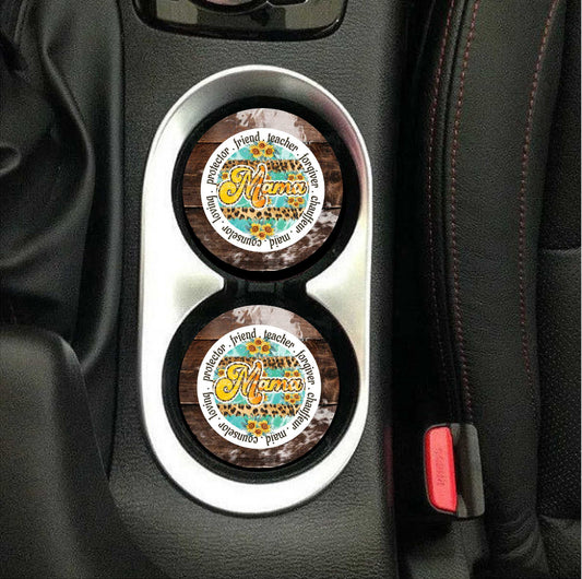 Mama Quotes  Car Coasters