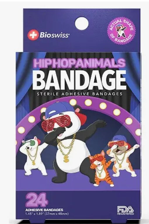 Hip Hop Animals Bandage