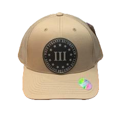 When Tyranny Becomes Law Leather Patch 6 Panel Mesh Cap