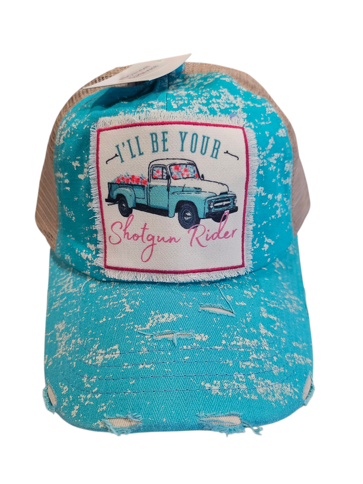 I'll Be Your Shotgun Rider Patch  Baseball Cap