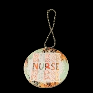 Western Leopard Repeating Nurse Car Charm