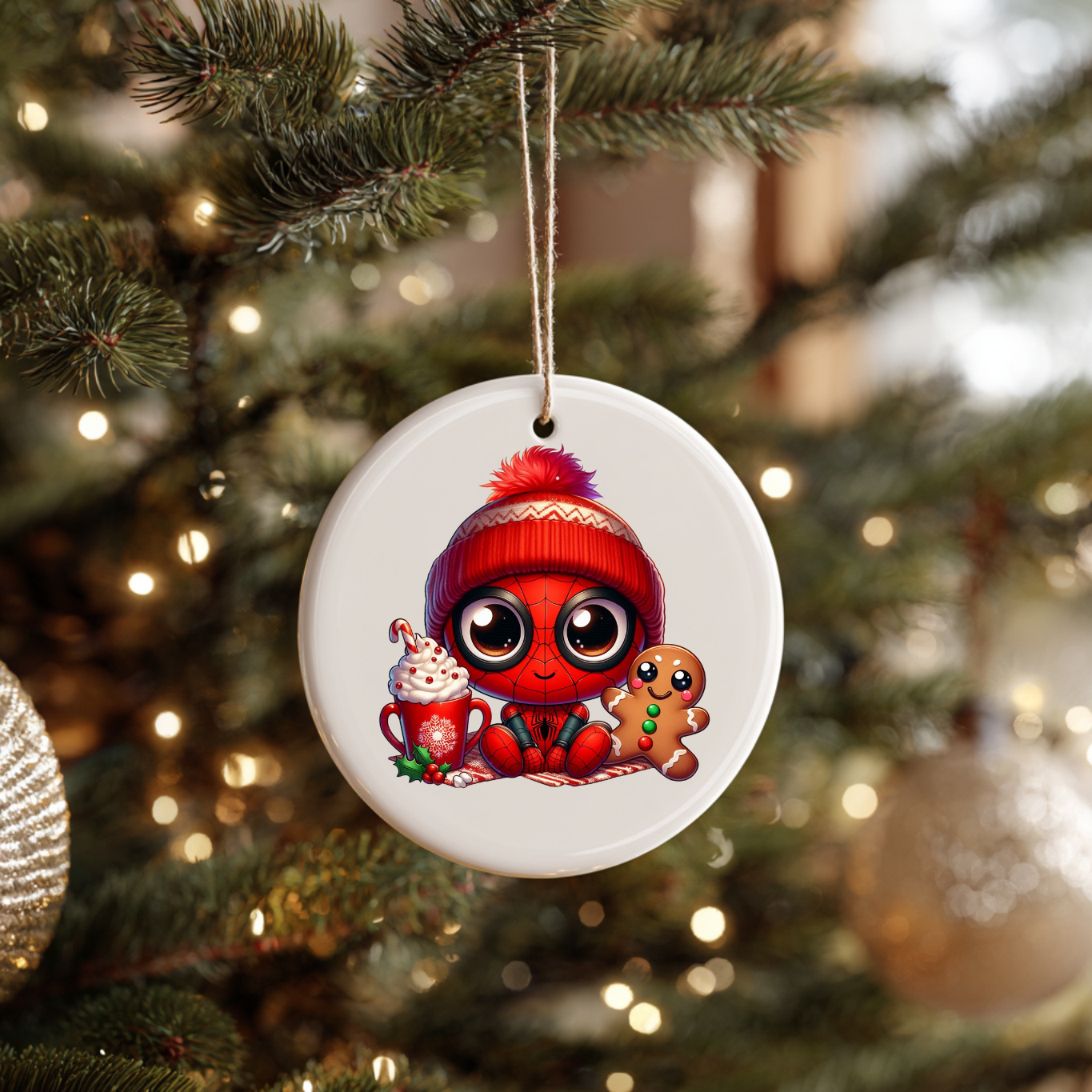 Cute Christmas Character Ornament-Pick Your Favorite