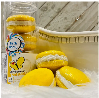 Butterfly Kisses Bath Cookies