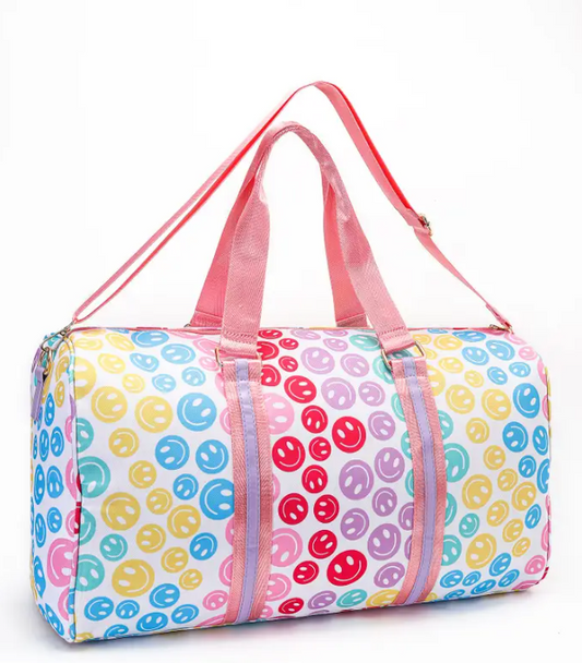 Colorful Smile Duffel Bag