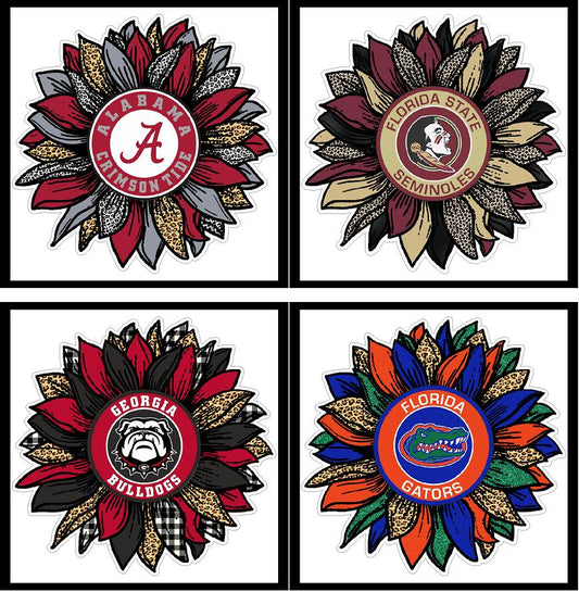 Sports Sunflower Decal