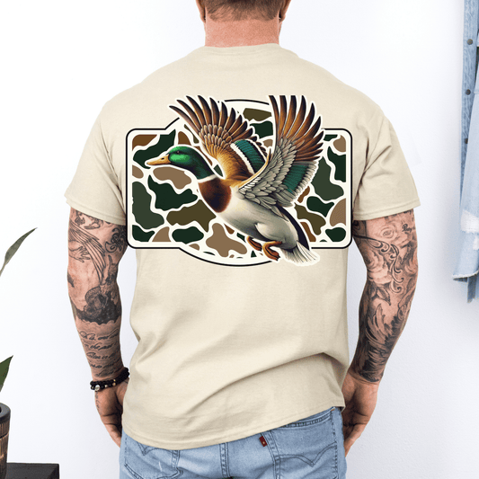 Mallard Duck Camo Gildan T-Shirt