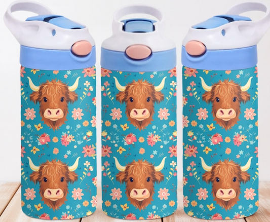 Cute Baby Highland 12oz Flip Top Tumbler