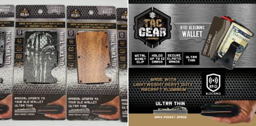 Tacgear By Roughneck Metal Wallet