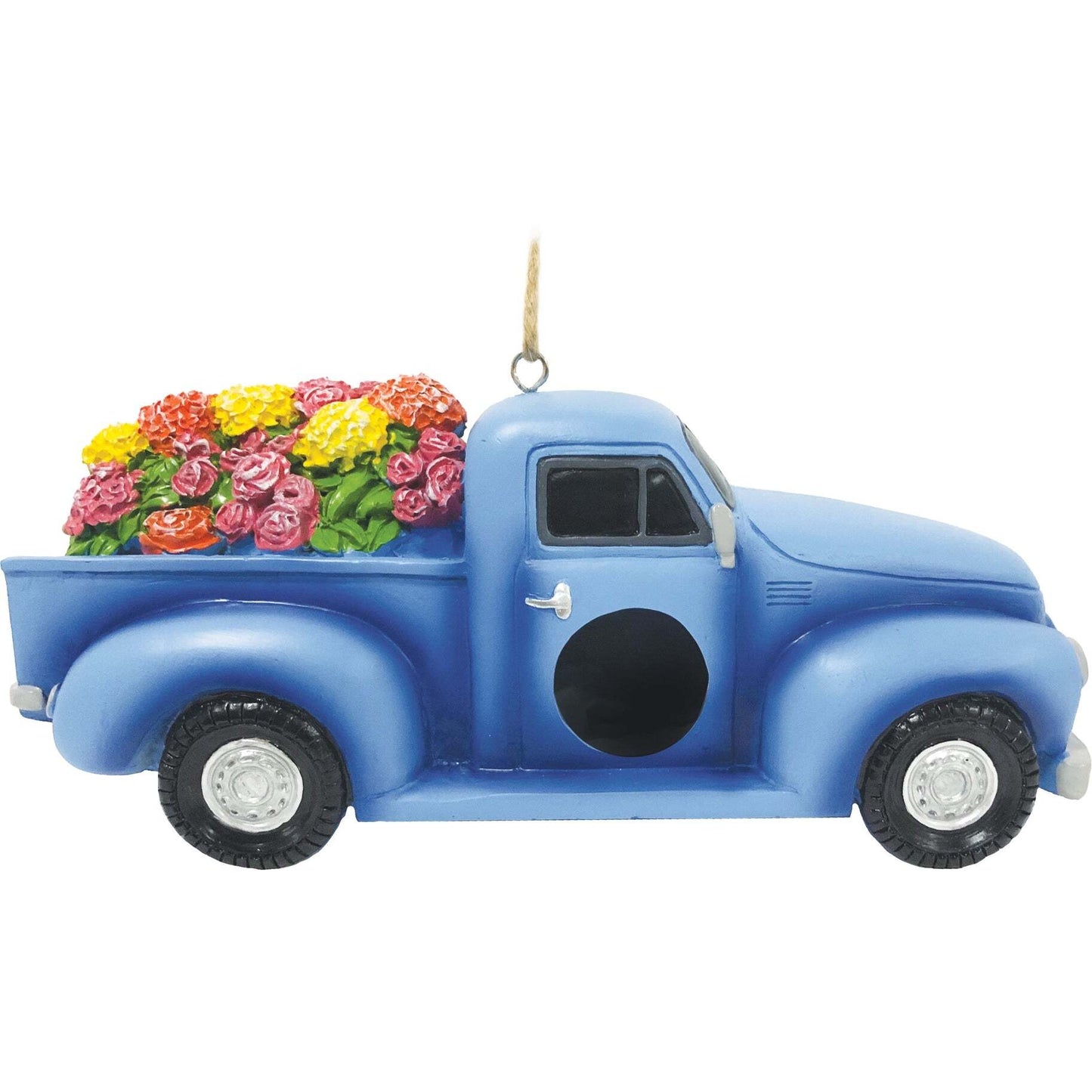 Truck With Flowers Birdhouse