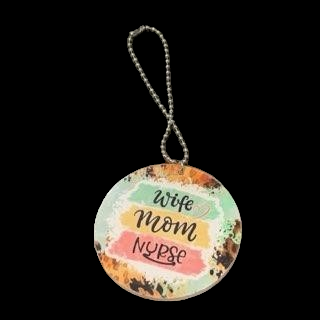 WIFE MOM NURSE Car Charm