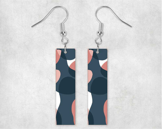 Abstract Boho Bar Earrings