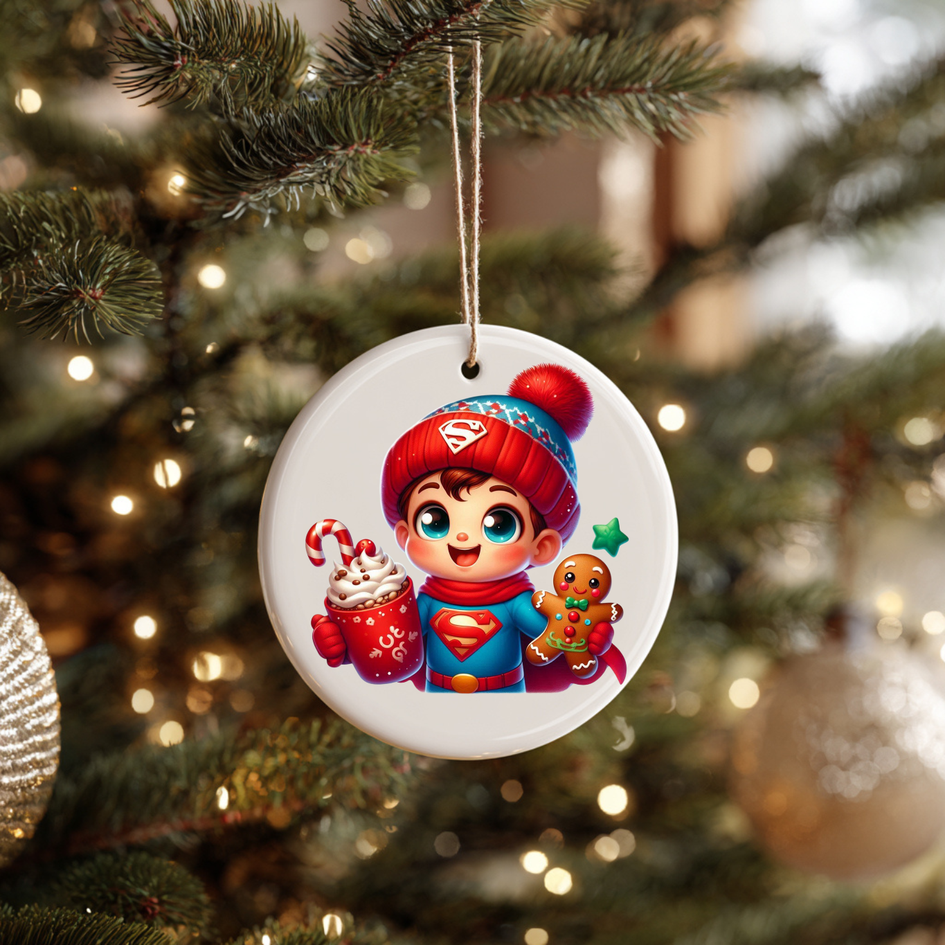 Cute Christmas Character Ornament-Pick Your Favorite