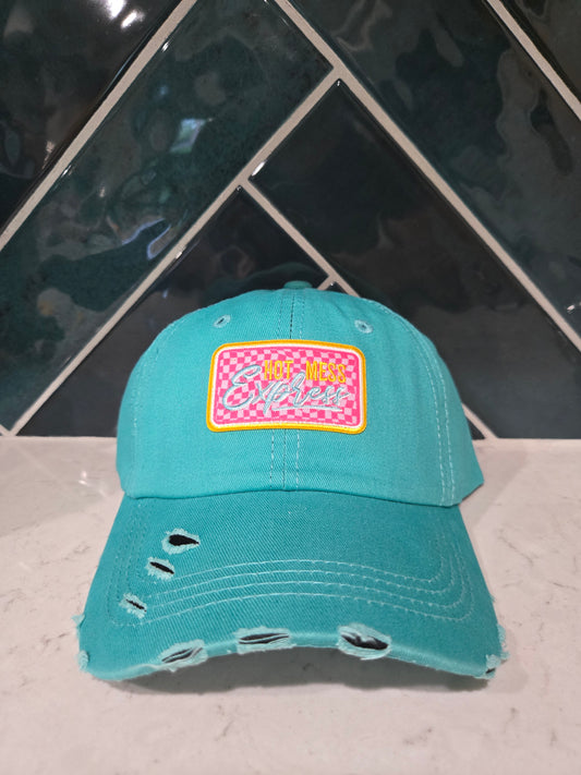 Hot Mess Express Patch Vintage Ball Cap