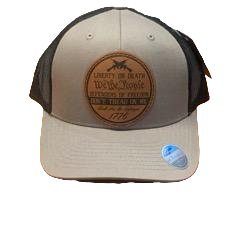 Liberty or Death Leather Patch 6 Panel Mesh Cap